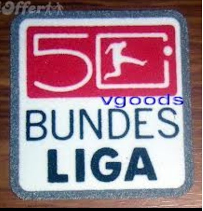 German Bundesliga Patchs